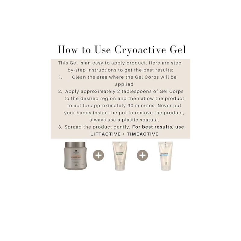 Gel Cryoactive Corps by Hinode reduce medidas y aplana abdomen