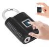 Smart Fingerprint No Password Unlock Padlock Customs Lock for Suitcase