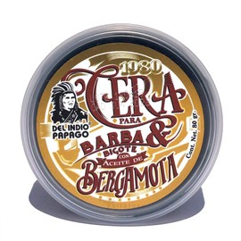 INDIO PAPAGO Cera para Barba y bigote con Aceite de Bergamota - 88 grs