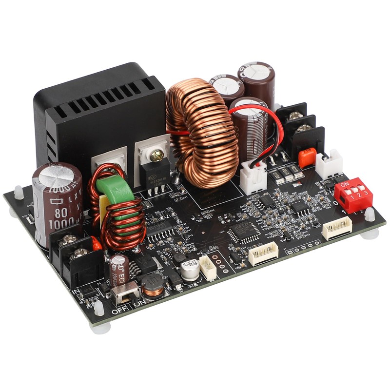 DROK CNC DC Buck Converter with Meter, 6-70V to 0-60V
