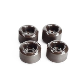 SPITBOARDS® Fingerboard Urethane Wheels 60D with Real Ball Bearings Professional CNC Quality - Brown