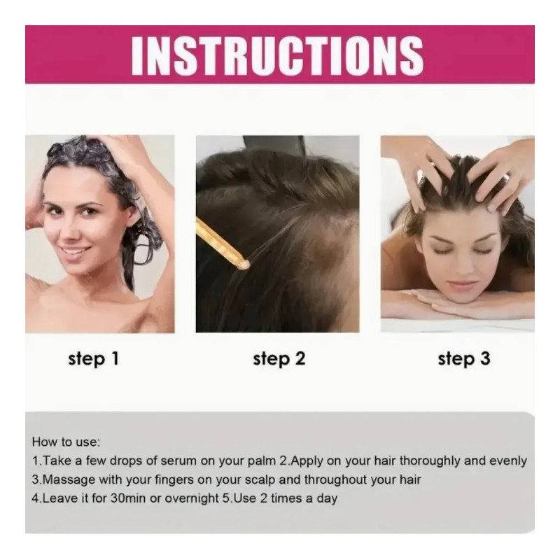 Aceite Reparador Cabello Piel Uñas Con Colágeno Biotina 30ml