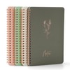 4 PCS Spiral Notebook, A5 60 Spiral Notebooks College Rules
