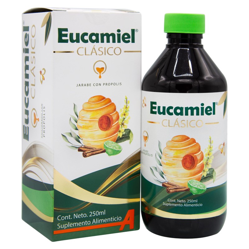 ANAHUAC Jarabe Eucamiel con Propolio 250 ml, Suplemento alimenticio