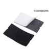 Winjun 2 Pack Blue Professional Felt Edge Squeegee Plastic scraper