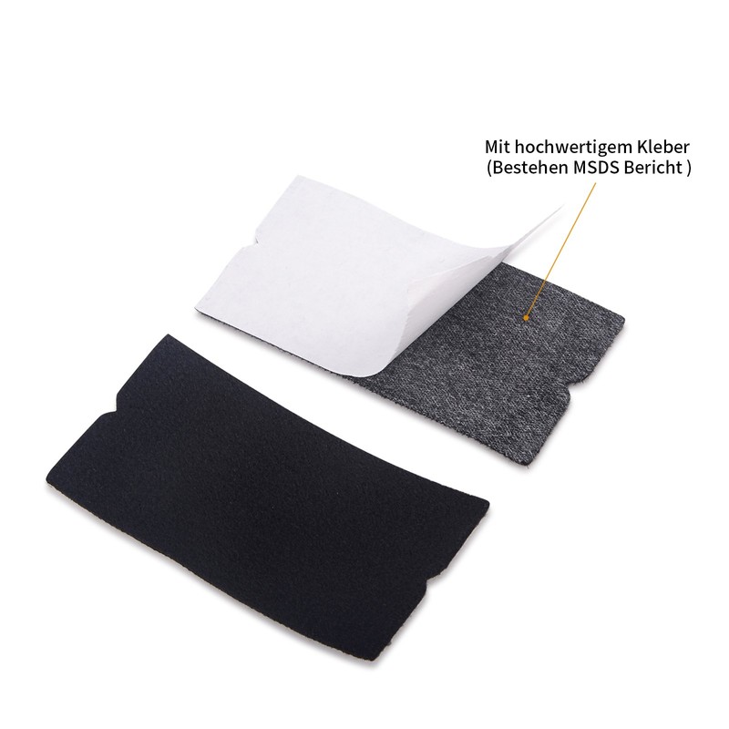 Winjun 2 Pack Blue Professional Felt Edge Squeegee Plastic scraper