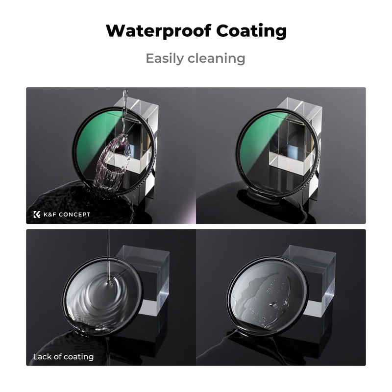 K&F Concept 77MM Polarising Filter Circular Polarizing CPL, Ultra Definiton