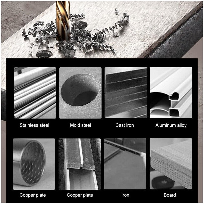 LEDON 13 PCS Quick Change Hex Shank Drill Bits Set