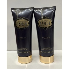 Vicky Tiel 21 Bonaparte 1964 6.7 fl. oz. 200 ml Body Cream Lot Of 2 As Pictured