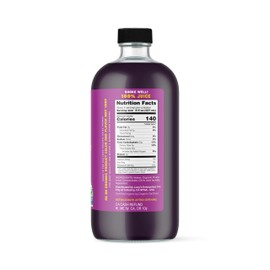 Lucy’s Family Owned - AMERICAN PRUNES Organic 100% Prune Juice, 34 oz. Glass Bottle