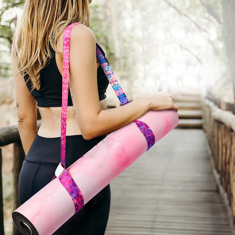 Yoga Mat Strap, Adjustable Nylon Carrier for Yoga Mat, Strong