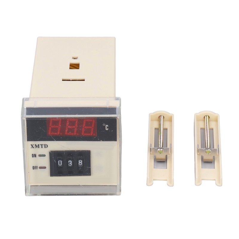 AC E Type Adjustable Temperature Controller LCD Digital Thermostat 0‑399℃