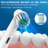 HSYTEK 16er Aufsteckbürsten Kompatibel mit OralB Zahnbürste Elektrische, Aufsätze für