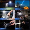 Peascat Rechargeable Flashlight 980,000L High Lumens 2 Pack, Led Tactical