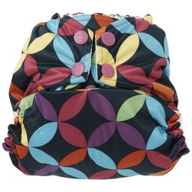 Kanga Care Rumparooz - Pañal de tela reutilizable de tamaño único con doble refuerzo interior patentado, ajustable, 4 tamaños en 1 pañal + 2 piezas de microfibra insertadas (6-40 libras) - Joyado