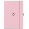LRANKAI A5 Lined Journal Notebook for Girls Women,192 Pages Hardcover