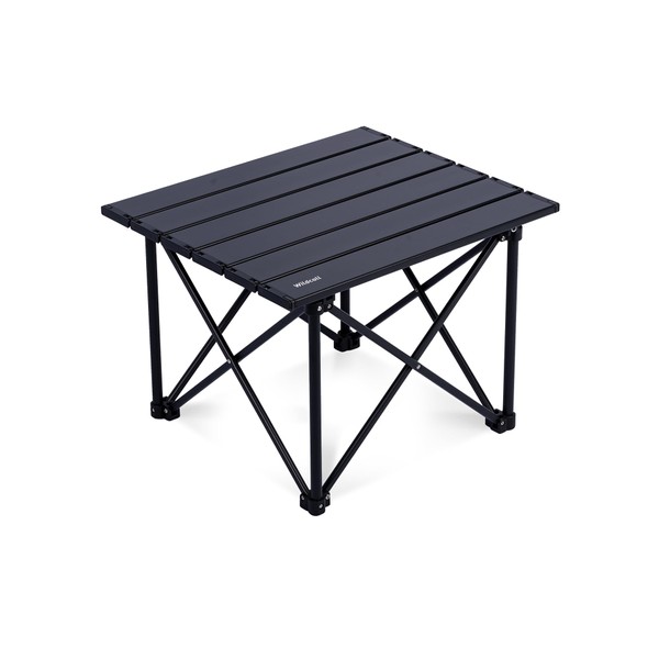 WildCall Ultralight Camping Table, Compact Aluminum Folding Beach Table with
