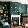 Mintime Large Wall Clock Battery Operated DIY Wall Clock for