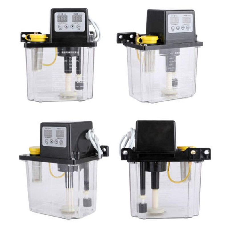 Automatic Electric Lubrication Pump Oiler 2L Lubrication Oil Pump Dual