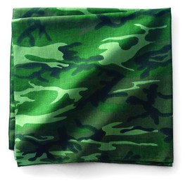 Zanheadgear® Bandanna Cotton Woodland Camo