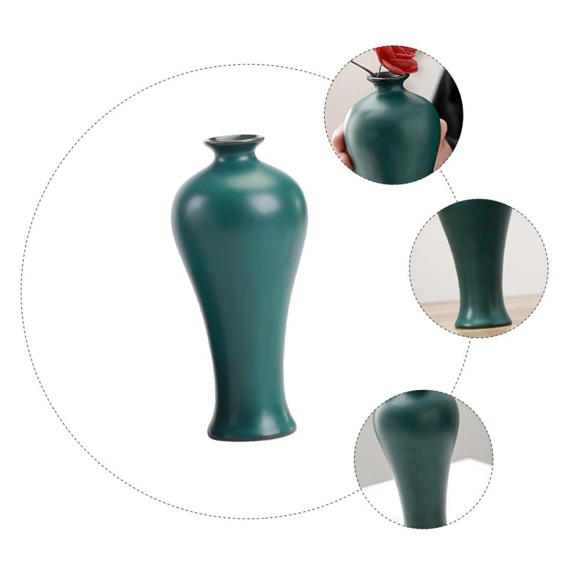 iplusmile Ceramic Flower Arrangement Vase Decorative Hydroponics Flower Container for