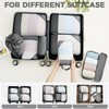 BAGAIL 6 Set/8 Set Compression Packing Cubes, Ultralight Expandable Packing