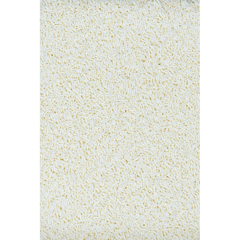 SPRINKLY - Matt Sugar Strands - White - 30g