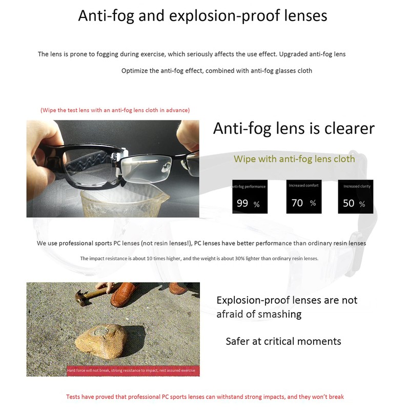 SooGree Sport Goggles Glasses Squash & Racquetball Goggles Basketball Glasses