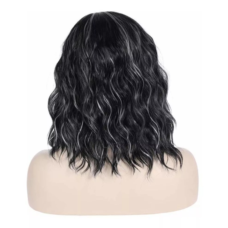 Jorla Cabello De Mujer Hasta Los Hombros Ondulado Bob Pastel