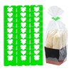 100 Pieces Reusable Plastic Bread Bag Clips Keep Your Food