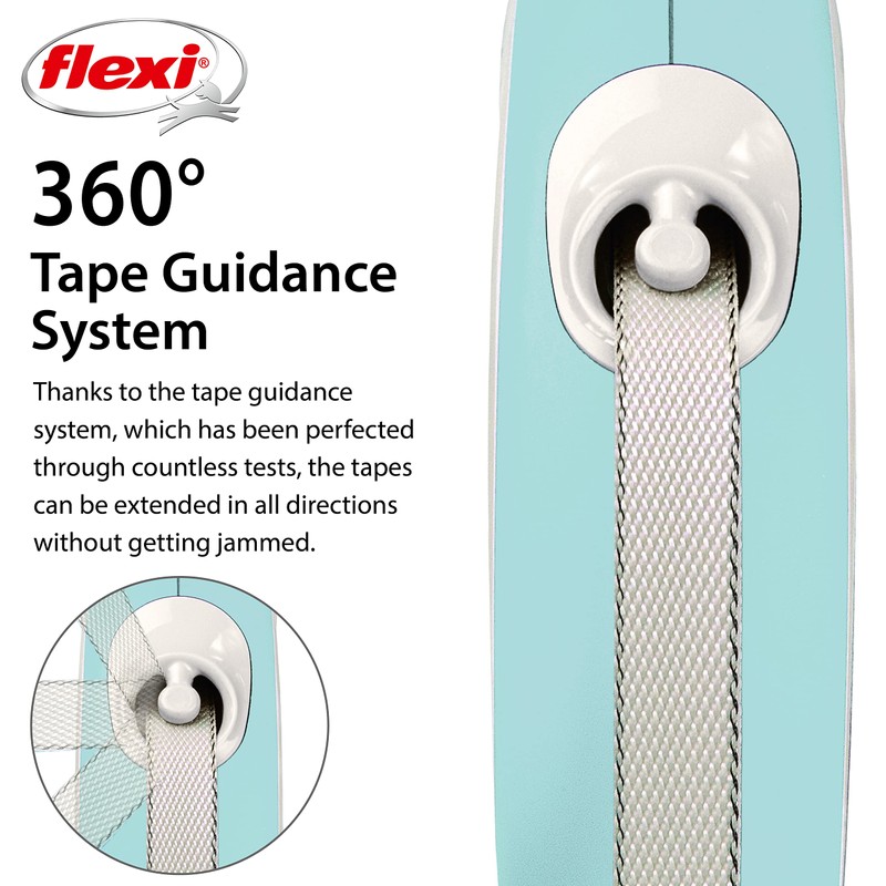 Flexi New Comfort Tape Grey & Light Blue Medium 5m