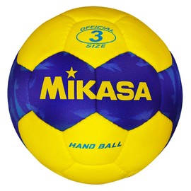 Mikasa HB351B-YBL Outdoor Handball No. 3 (For Boys, General/University/High School), Recommended Internal Pressure: 0.1 - 0.2 kgf/cm²