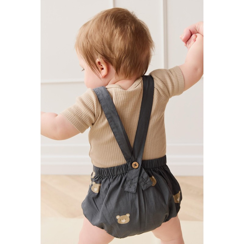 Jamie Kay JBFO252050 Baby Bobbie Bears Shadow OC Playsuit, navy