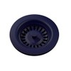 Elkay LKQS35JB Polymer Drain Fitting with Removable Basket Strainer and Rubber Stopper, Jubilee