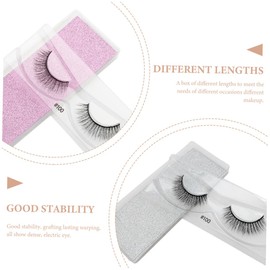 Baluue 12pairs Vivid Eyelashes Cluster Lashes Kit Fake Eyelashes for Girls Natural Makeup