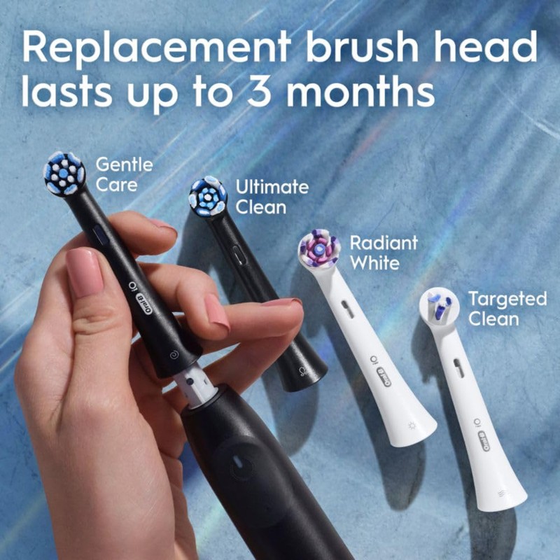 Oral-B iO Series 2 Rechargeable Electric Powered Toothbrush, Pure White