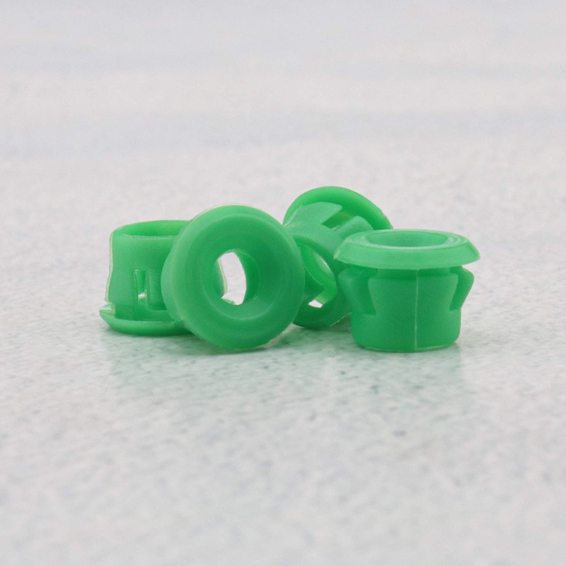 YINETTECH 20 x Car Side Skirts Trim Clips with Green