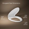 KOHLER CACHET® Nightlight Soft Close Toilet Seat Elongated, ReadyLatch®, Grip-Tight