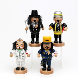 Dekohelden24 521394-16-FW Firefighter Wood Smoker 8 x 7 x 16 cm