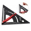 Smgda Triangular Ruler, For Woodworking, Aluminum Alloy Triangle, Woodworking Triangle,