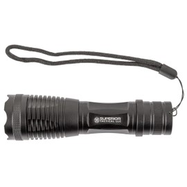 Superior Tactical Ultra Bright Tactical Flashlight T61000 - Adjustable Focus, Multi-Functional, Water Resistant, Handheld Light - Best High Lumen, Everyday Carry LED Flashlights