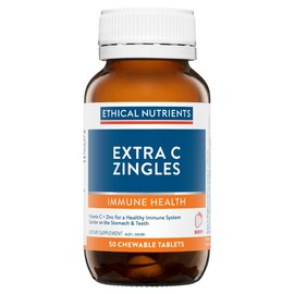 Ethical Nutrients Extra C Zingles Berry Fruit Tingle Flavour Tab X 50