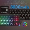 Rainy75 SK87 75% Keyboard QMK/VIA, Full Aluminum Wireless Gaming Keyboard