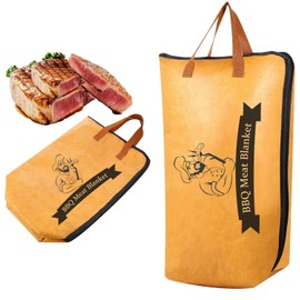 MAFONE 21inch BBQ Blanket for Resting Meat,Smoker Meat Resting Blanket 5-Layer Insulated Resting Bag with Wide Mouth for Large Brisket Beef,Pork,Turkeys,Shoulders