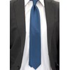 (Real Color) Business Necktie (3.0 inches (7.5 cm) Wide, Plain,