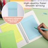 7 pcs Lined Stick Notes, 4X6 in Large Self-Stick Pads