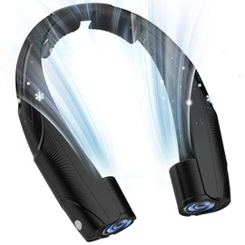 Enituo Portable Neck Fan - Hands-Free, Rechargeable, 6 Speeds