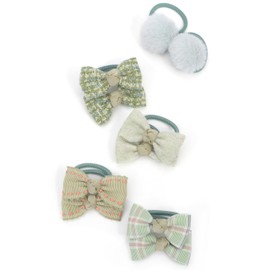 BIANHUAN Hair Rubber Ribbon, For Children, Baby Hair Clips, Elastic, Colorful, Baby Kids Hair Elastic, Baby Hair Elastic, For Girls, Kids, Cute, For Kids, Hair Elastic, Painless, Tangled, Sports