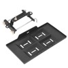 Car Battery Hold Down Tray Bracket Kit Height Adjustable Black