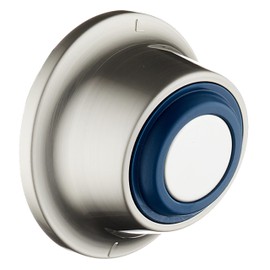 Magnetic Docking Go-Anywhere Wall Bracket for Magneton Hand Shower & Combo Systems - Instant & Secure Tool Free Mount on Any Bath Tile, Tub, Glass Door Surface - Top American Brand - Nickel Finish